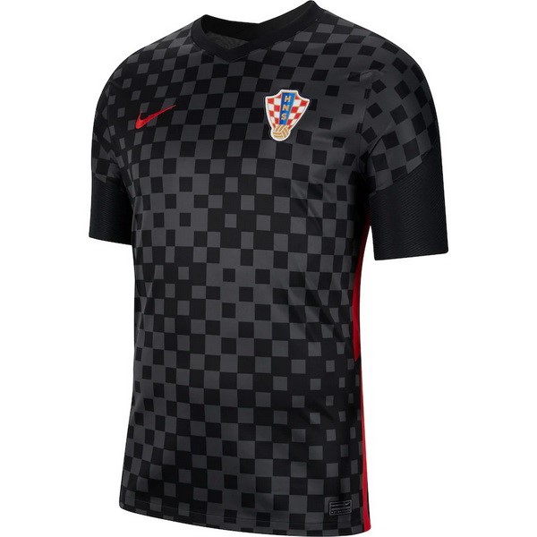 Camiseta Croatia Replica Segunda Ropa 2020 Negro